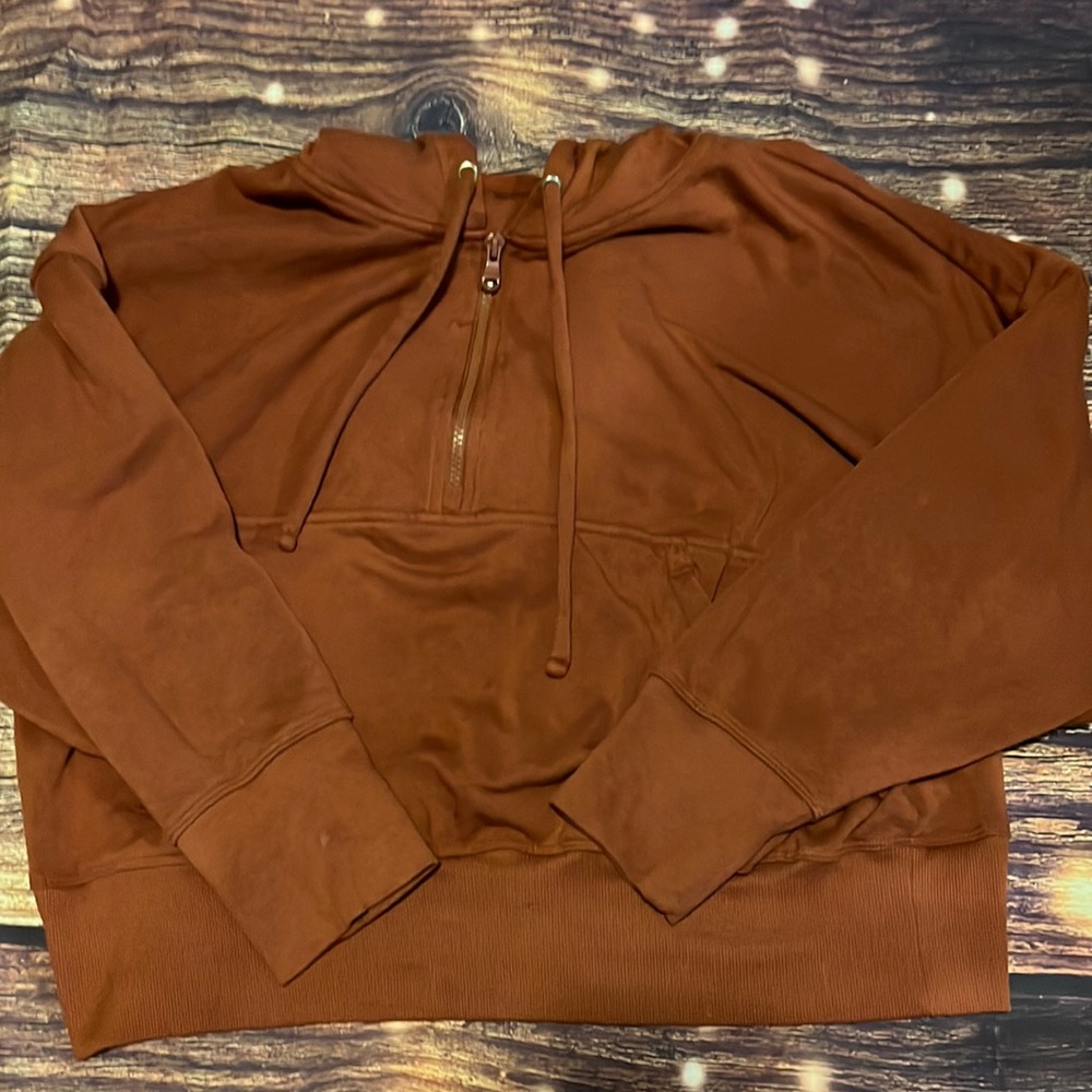 Auburn Cropped Hoodie XL